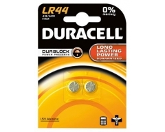 DURACELL LR44, Knopfzelle Blister (2)