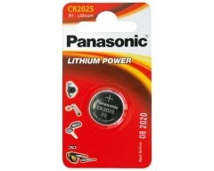 PANASONIC CR2025, Lithium Knopfzelle BL1