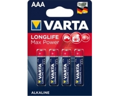 VARTA 4703, Longlife Max Power, Micro, AAA, LR03, BLister (4)