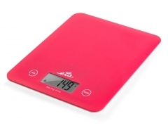 LORI (Küchenwaage) Rosa, Kapazität bis zu 5 kg , Messgenauigkeit 1 g , TARE Funktion , LCD Display, Mes