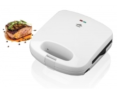 TAMPO (3in1 Sandwichmaker) Weiß, Leistungsaufnahme 700 W , Sandwichtoaster 3 in 1 - Sandwichtoaster, Waffele