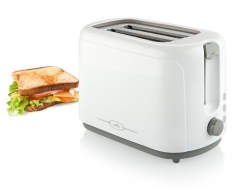 TONNY (Toaster) Weiß, Leistungsaufnahme 750 W , Stufenlose Regelung (6 Stufen), Krümelschublade , Betri