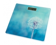 BREEZE (Personenwaage) Blau, Tragkraft bis 180 kg , Messgenauigkeit 100 g , Einheiten kg / lb , LCD--Di