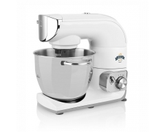 GRATUS MAX III (Küchenmaschine) Weiß, Leistungsaufnahme 1200 W , Ganzmetallausführung einschließlich