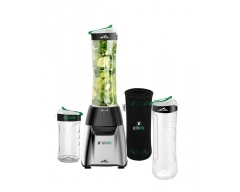 ACTIVMIX TEAM (Smoothie-Maker) Edelstahl/ Schwarz, Leistungsaufnahme 350 W , Mixbehälter 0,6 l , 19 000