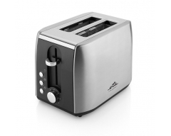 ELA (Toaster) Edelstahl, Leistungsaufnahme 900 W , Stufenlose Regelung (7 Stufen) , Krümelschub- lade ,