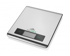 NUTRI VITAL (Küchenwaage) Edelstahl, Kapazität bis zu 5 kg , Messgenauigkeit g , TARE Funktion , LCD-Di
