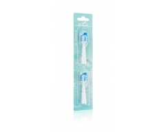 SONETIC (Ersatzbürsten Massage) weiß/blau, Zu ETA070990000 - 2 Stück Ersatzbürsten Zur Zahnfleischmassage geeign