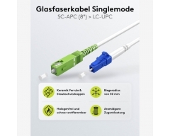 PSL 3030 AU, 30,0 m, 3 mm Durchmesser, Glasfaserkabel OS 2 Simplex