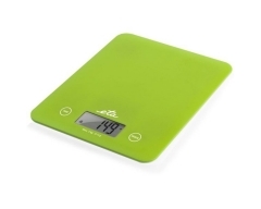 LORI (Küchenwaage) Grün, Kapazität bis zu 5 kg , Messgenauigkeit 1 g , TARE Funktion , LCD Display, Mes