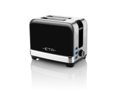 STORIO (Toaster) Schwarz, Leistungsaufnahme: 980 W , Einstellbare Toastzeit (7 Stufen) , 2 Schlitze für