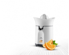 ORANGINO (Zitruspresse) Weiß, Leistungsaufnahme 60 W , Mixbehälter 0,3 l , 2 Pressdorngrößen , DripStop