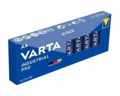 VARTA Batterie Alkaline, Mignon, AA, LR06, 1.5V, Industrial Pro, Retail Box (10-Pack)
