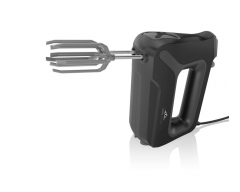 LENTO Black Edition (Handmixer) Schwarz, Leistungsaufnahme 550 W , DC Motor , 4 Geschwindigkeiten , 4