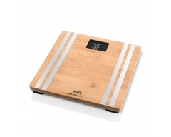 BAMBOO FIT (Personenwaage) Bambus, Tragkraft: bis 180 kg / 396 lb / 28 st , Messgenauigkeit: 100 g , Ei