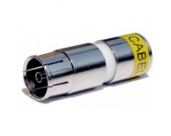 IECF-56-CX3 4,9, Compression IEC-Buchse für Kabel-Ø 6,8 - 7,2 mm