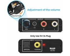 AL13LS-USB, Digital/Analog Wandler mit Lautstärkeregelung und USB