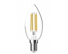LED Lampe GP 087472 E14 B35 Kerze Filament FlameDim 4,5W 1 Stück