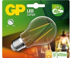 LED Lampe GP 078210 E27 A60 Classic Filament DIM 5,4W 1 Stück