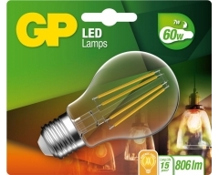 LED Lampe GP 078227 E27 A60 Classic Filament 7W 1 Stück