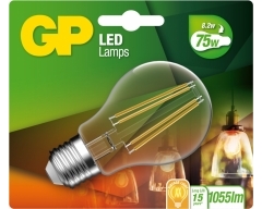 LED Lampe GP 079934 E27 A60 Classic Filament 8.2W 1 Stück