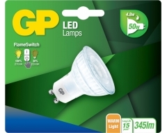 LED Lampe GP 085287 GU10 Reflektor FlameSwitch 4.8W 1 Stück