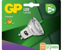 LED Lampe GP 087458 GU10 Reflektor FlameDim 4.5W 1 Stück