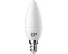 GP LED Lampe, E14, 6W, Kerze, DIMMBAR, 078050
