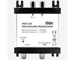 MCR 224, Mini-Unicable-Multischalter