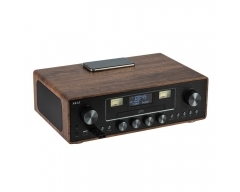 AKAI AM-100 RHAPSODY, Micro-HiFi-System mit CD, Bluetooth & Wireless Charging