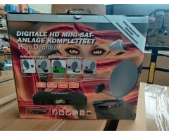 CD08-EASY Camping-SAT in praktischer Box, 35 cm Spiegel, EASYFIND LNC, 10m Anschlusskabel