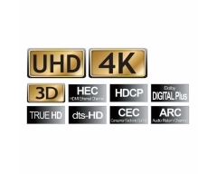 HDMI18-2, 2m HDMI-Kabel 2.0, 18GB/ARC (10 Stück)