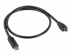C517-0,5IL, 0,5m Verbindungskabel USB Typ C Stecker - USB 2.0 Micro B Stecker, 0,5 m