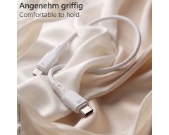 C529-0,5WL, 0,5 m, USB C Kabel 100 W mit E-Marker Chip und Soft-Touch Silikonmantel