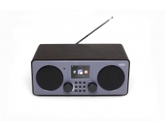 XORO DAB 600 IR V3, WLAN-Stereo-Internetradio, DAB+, Wecker, Wetter Station, USB, UPNP, Musik Streaming, 18W, 7.01-cm-Display