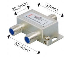 FB1MIL, Einschleusweiche, Eingang 1 = 950 - 2400MHz, Eingang 2 = 0,15 - 860MHz, Mini-Ausführung