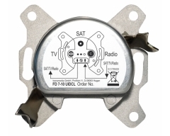 FD7-10UIDC, 10 db BK/SAT-Durchgangsdose