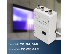 FP8ARL, Antennenverstärker für 2 Geräte