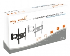 H26-1L schwarz, für Bildschirme 32" - 55" (81 - 140 cm), Belastung bis 50 kg