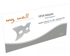 HA4L, VESA-Adapter, adaptiert VESA 50 / 75 / 100 / 200 auf bis zu VESA 400 x 200