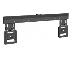 HE7-1L, für Bildschirme 37" - 80" (94 - 203 cm), Belastung bis zu 75 kg, Ultra Slim, nur 9,5 mm Wandabstand