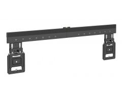 HE7-2L, für Bildschirme 43" - 100" (109 - 254 cm), Belastung bis 75 kg, Ultra Slim, nur 9,5 mm Wandabstand