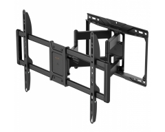 HF23L, für Bildschirme 37" - 90" (94 - 229 cm), TV Wandhalterung schwenkbar für XXL Fernseher, bis 75 kg, schwenkbar, neigbar,