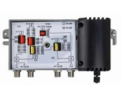 HG 40119, 1 GHz-Hausanschlussverstärker, 40 dB, 117 dBµV, Rückkanal 29 dB, 5- 65 MHz, KDG  C(4.2.)1