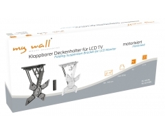 HL40MWL weiß, motorisiert, für Bildschirmgrößen 23" - 55" (58 - 140 cm), Belastung bis 30 kg, mit Funk-Fernbedienung