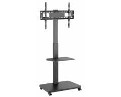 HP108L schwarz, Standfuß für Flachbildschirme, für Bildschirme 37" - 75" (94 - 190 cm), Belastung bis 40 kg