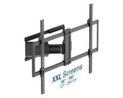 HP46L, für Bildschirme 50"-100" (127- 254 cm), TV Wandhalterung schwenkbar für XXL Fernseher, bis 65 kg