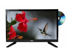 HTC 2249, 21.5" Full HD Fernseher mit integriertem DVD Player und HD Triple Tuner (DVB-S2/T2/C), HD Mediaplayer und CI+ Schacht