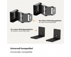 HZ34L, Universale Wandhalterung für Soundbars - ausziehbar & schwenkbar