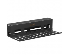 HZ49L, Kabelmanagement für den Schreibtisch, Zur Montage unter dem Tisch, Slide-in-Box, 400 x 180 x 100 mm